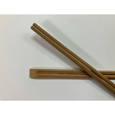 裸箸 黒竹天削 21㎝ 【100本】